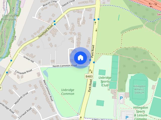 House for rent in London Borough of Hillingdon, Greater London