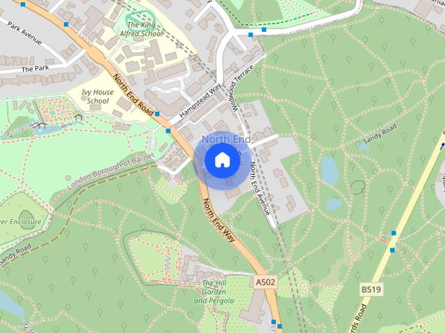 House for rent in North End, Greater London