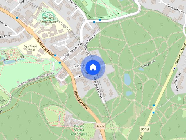 House for rent in North End, Greater London