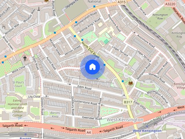 Apartment for rent in West Kensington, Greater London