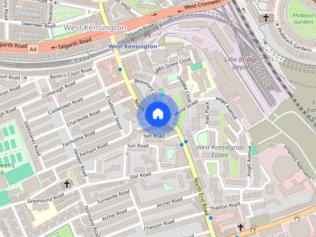 Apartment for rent in West Kensington, Greater London