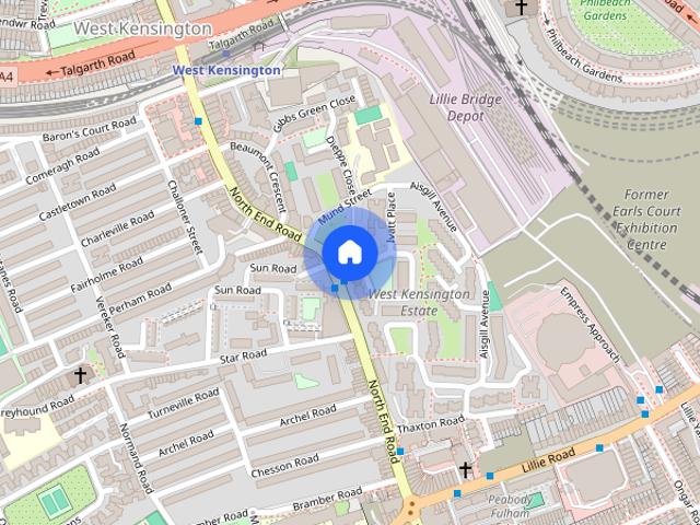 House for rent in West Kensington Estate, Greater London