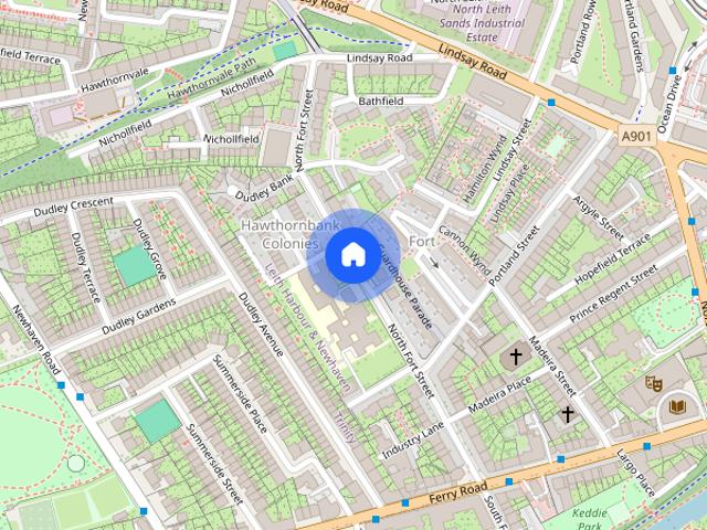 Apartment for rent in North Leith, City of Edinburgh