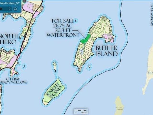 Land for sale in North Hero, Vermont