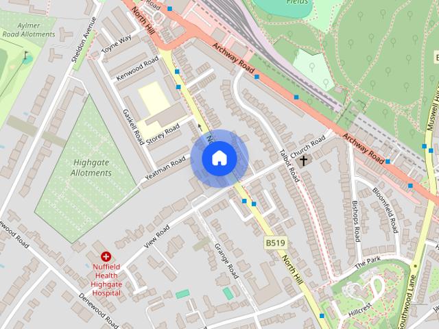 House for rent in Muswell Hill, Greater London