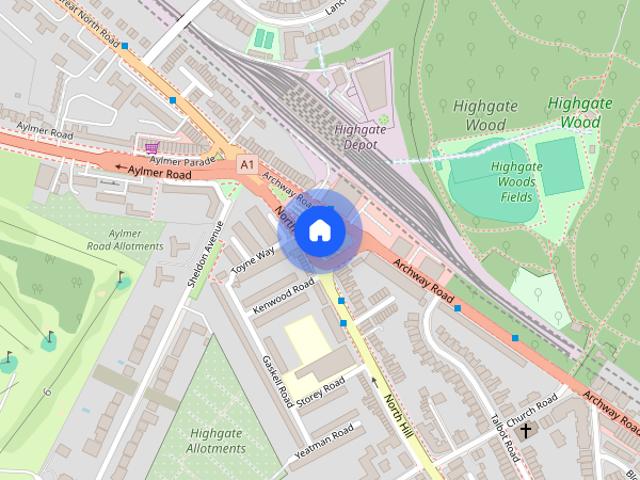 House for rent in Muswell Hill, Greater London