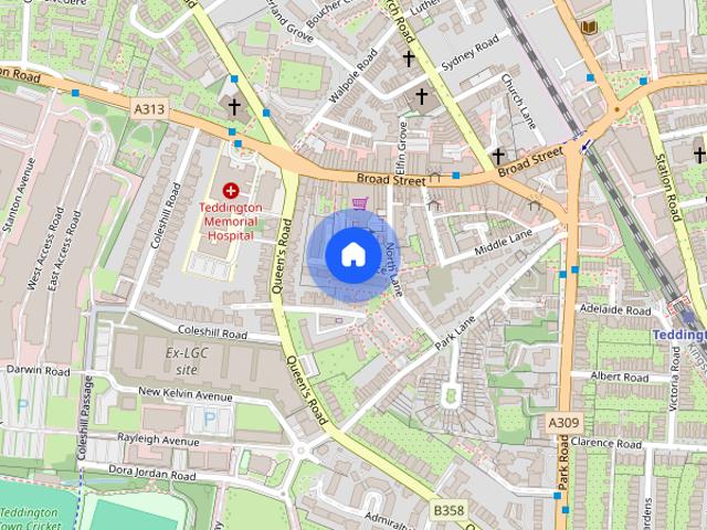 House for rent in Hampton Hill, Greater London