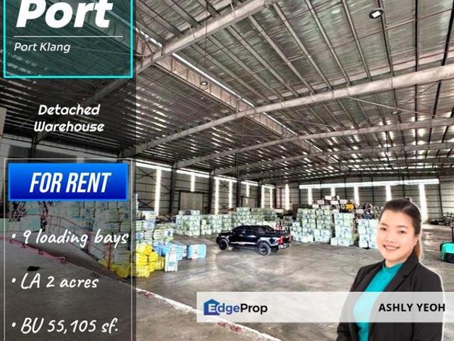 Warehouse for rent in Port Klang, Selangor