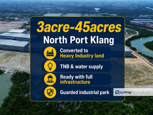 Warehouse for sale in Port Klang, Selangor