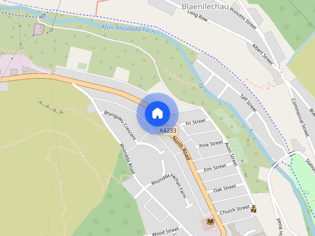 Apartment for rent in Blaenllechau, Ferndale