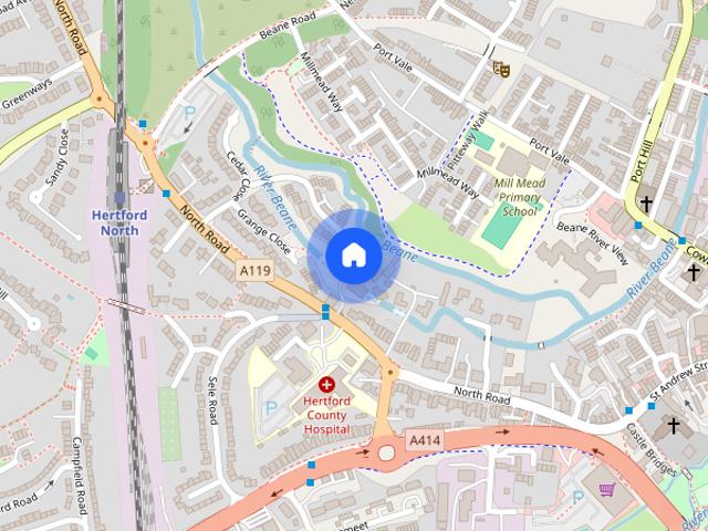 Apartment for rent in Hertford, Colliers End