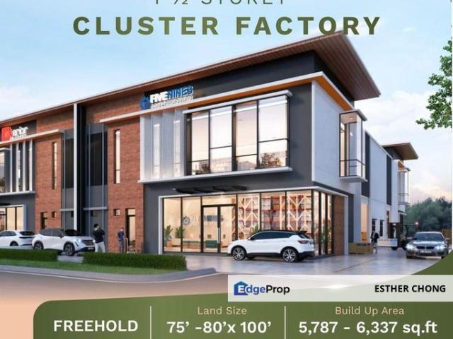 Warehouse for sale in Ulu Tiram, Johor Bahru