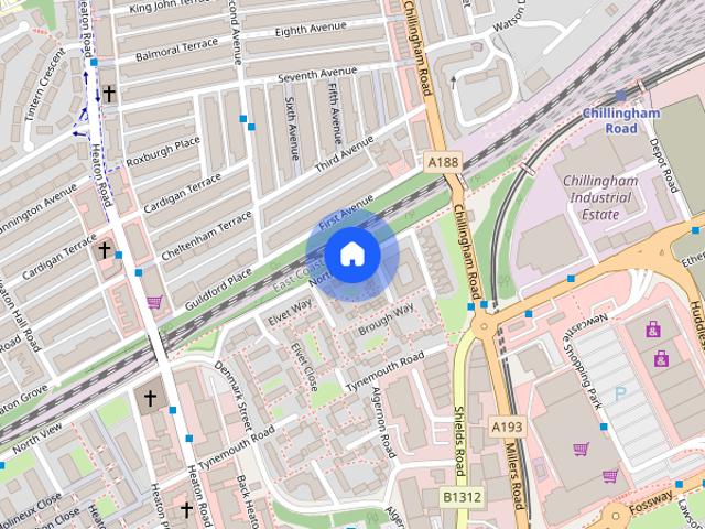 House for rent in Byker, Newcastle upon Tyne