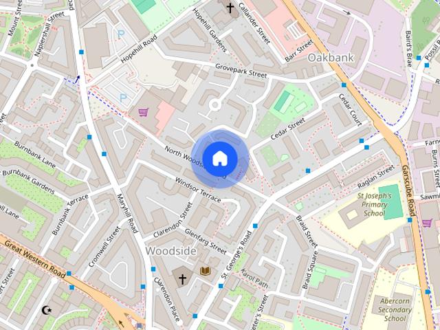 Apartment for rent in Woodside, Scotland