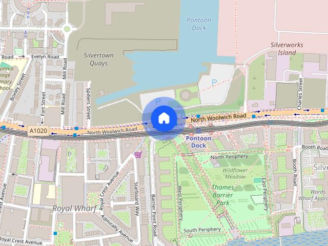 Apartment for rent in Silvertown, Greater London