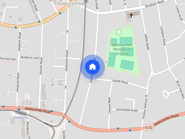 Apartment for rent in London Borough of Croydon, Addiscombe