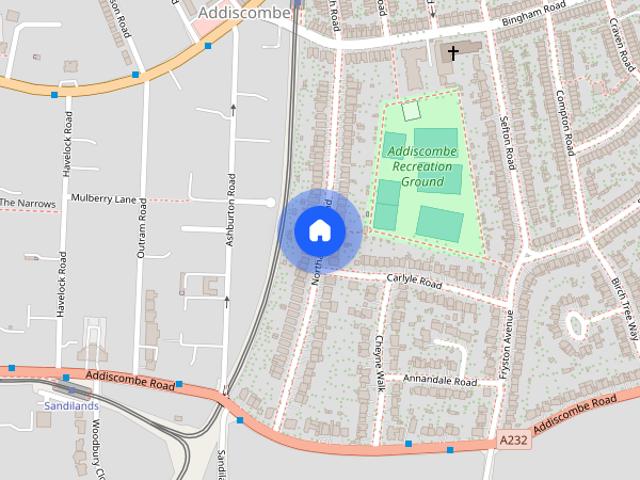 Apartment for rent in London Borough of Croydon, Addiscombe
