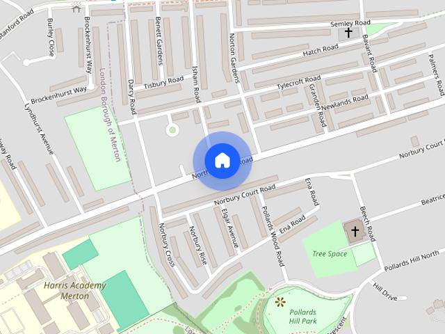 Apartment for rent in London Borough of Croydon, Norbury