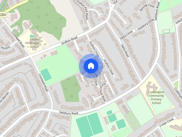 House for rent in Cuddington, Epsom and Ewell