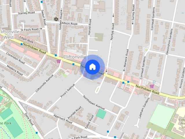 Apartment for rent in Cliftonville West, Acol