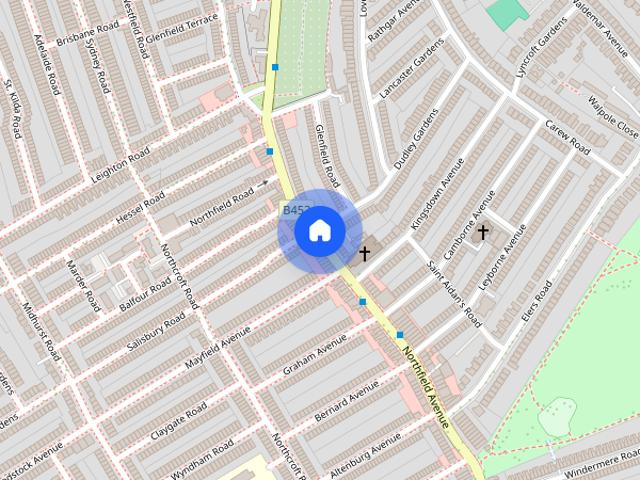 Apartment for rent in London Borough of Ealing, Cat Hill