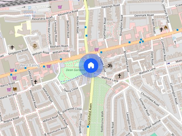 Apartment for rent in London Borough of Ealing, Hanwell