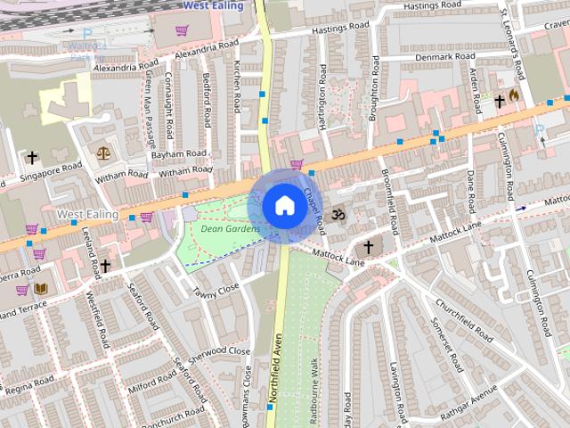 Apartment for rent in London Borough of Ealing, Hanwell
