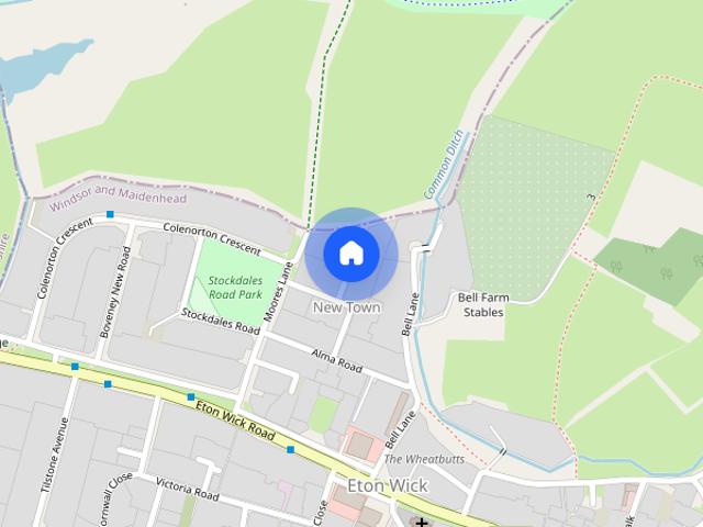 House for rent in New Town, Eton
