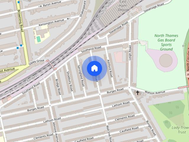 Apartment for rent in Little Ilford, Greater London