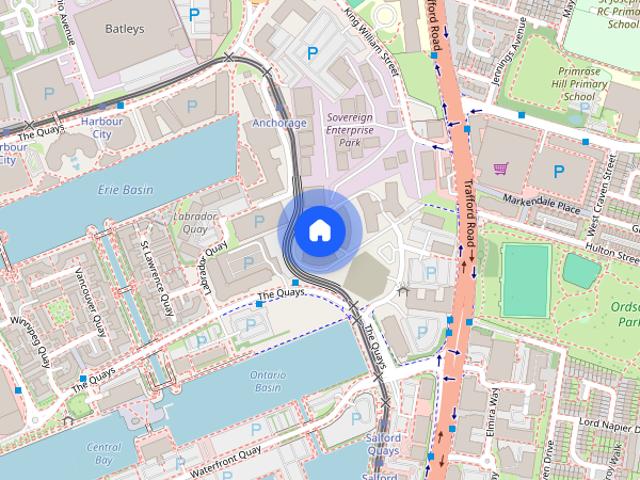 Apartment for rent in Salford Quays, Salford