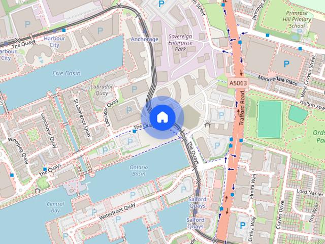 Apartment for rent in Salford Quays, Salford