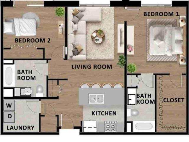 Apartment for rent in Southfield, Michigan