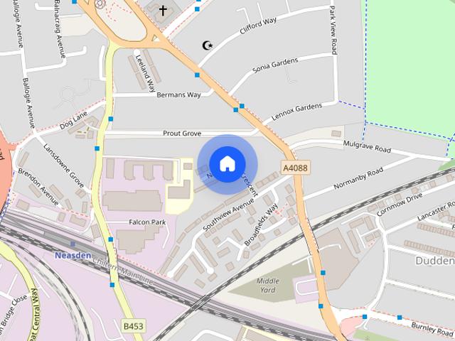 Apartment for rent in Dudden Hill, Greater London