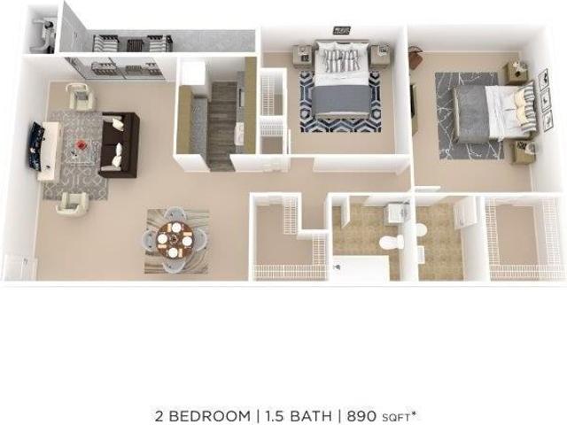 Apartment for rent in Garden View Apartments, Randallstown