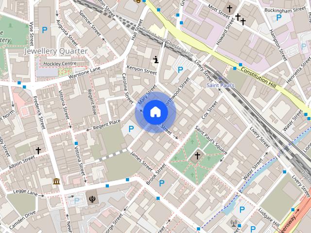 House for rent in Jewellery Quarter, West Midlands