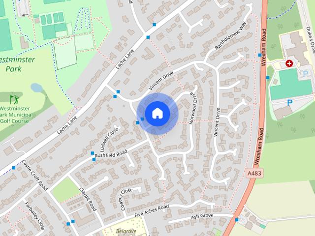 House for rent in Westminster Park, Two Mills