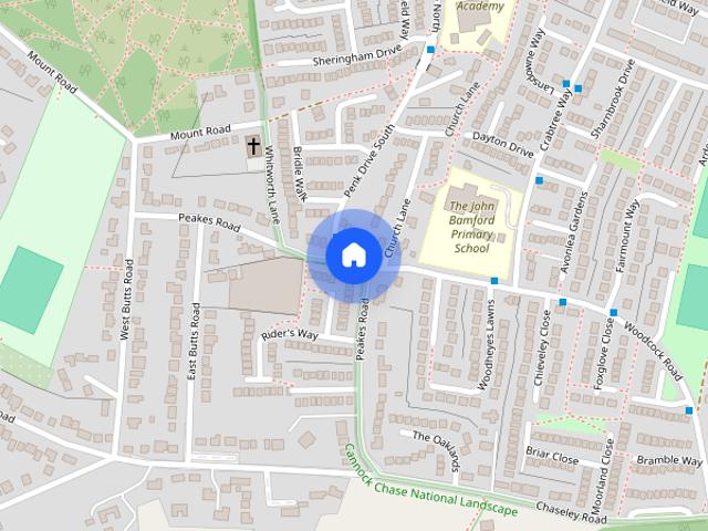 Apartment for rent in Chadsmoor, Staffordshire
