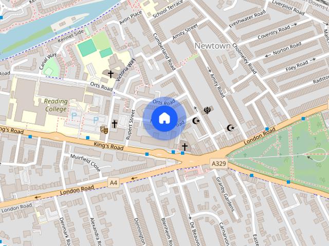 Apartment for rent in Newtown, Reading