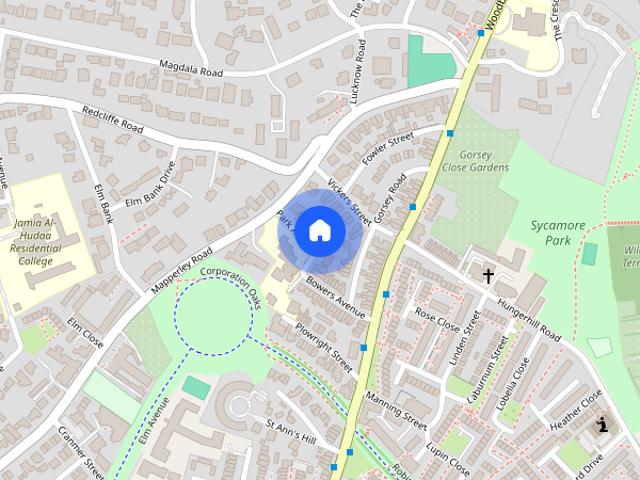 House for rent in Mapperley Park, City of Nottingham