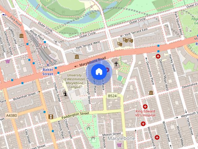 Apartment for rent in Marylebone, Greater London