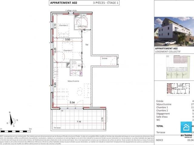 Appartement vente à Haguenau-Wissembourg, Mittelschaeffolsheim