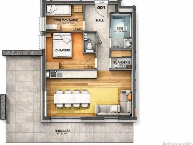 Appartement vente à Saint-Jean-de-Maurienne, Valloire