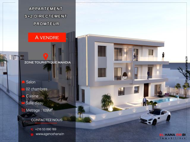 Appartement vente à Mahdia, Beja Nord