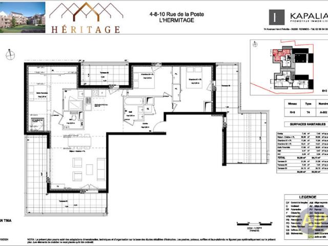 Appartement vente à Rennes, Bretagne