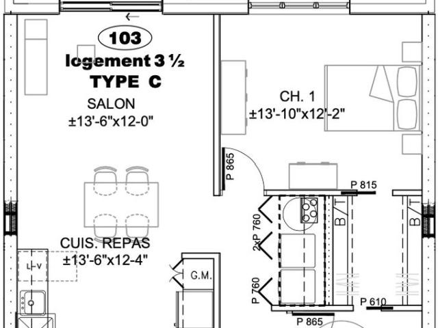 Apartment for rent in Sherbrooke, Quebec