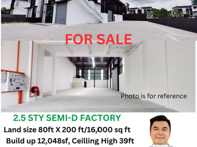 Warehouse for sale in Selayang, Selangor