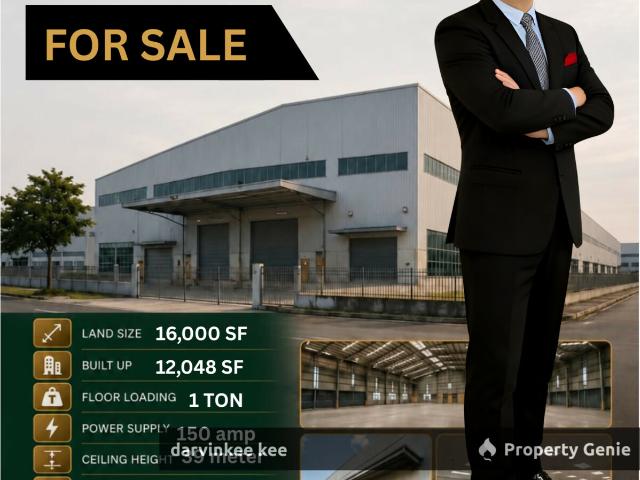 Warehouse for sale in Selayang, Selangor