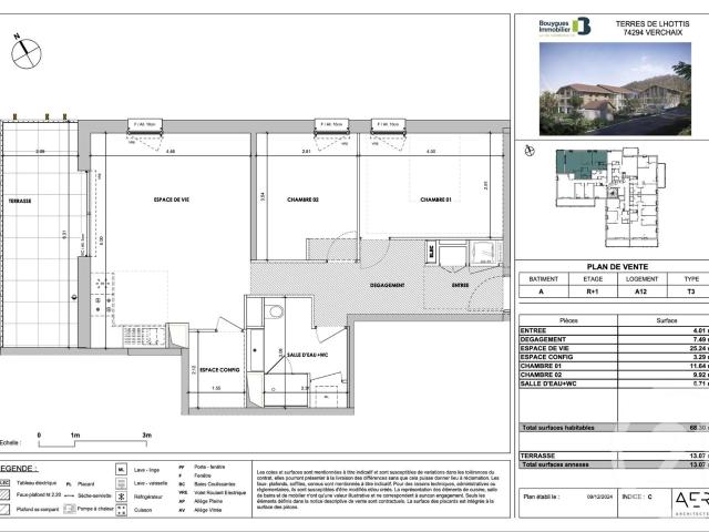Appartement vente à Bonneville, Verchaix