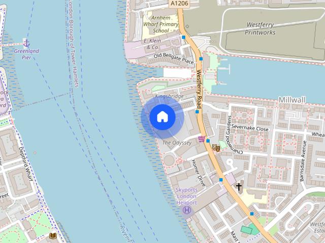 Apartment for rent in Isle Of Dogs, Greater London