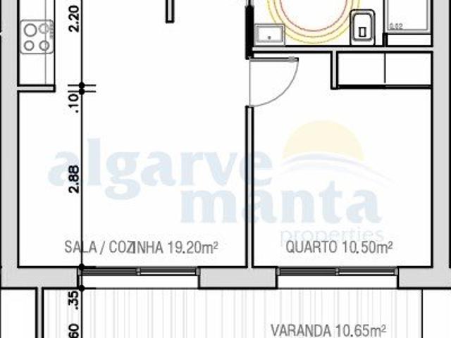 Apartamento venda em Vila Real De Santo António, Faro